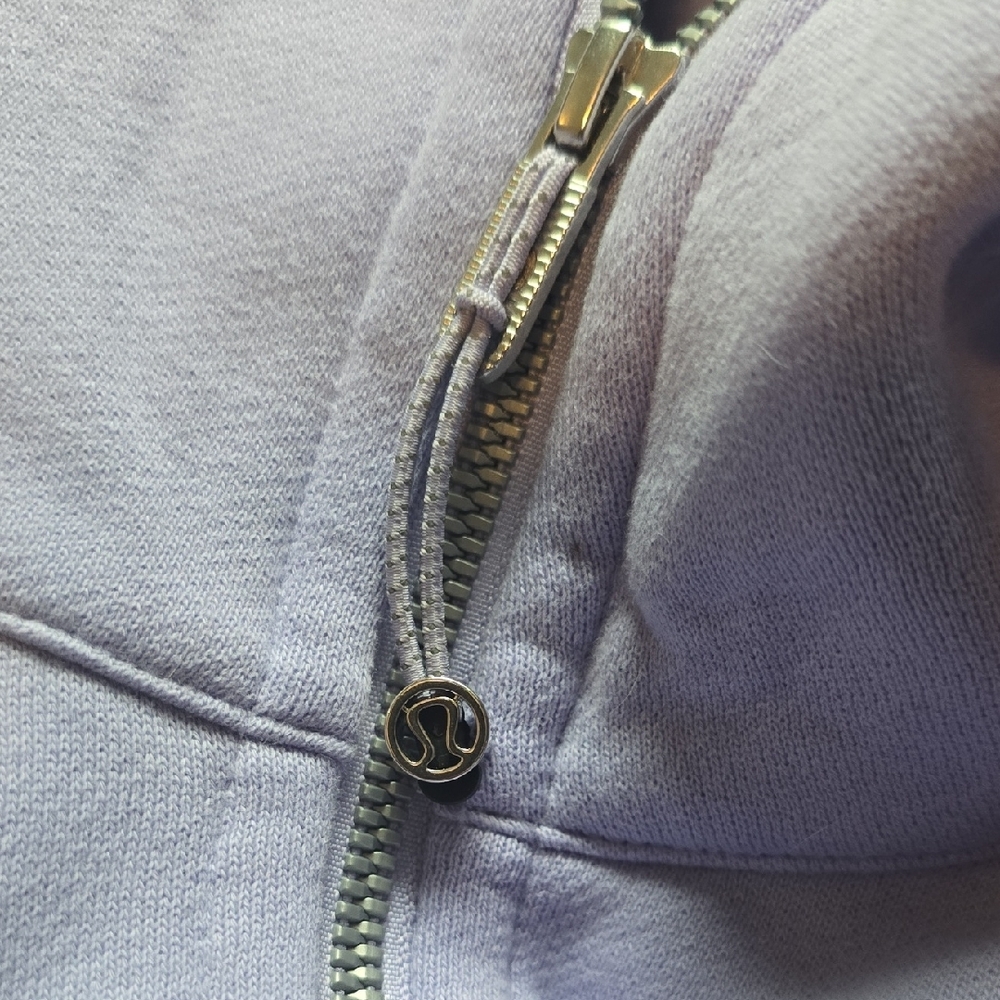 💜NWOT Lavender Lululemon Half-Zip Women's Sweater💜 - Picture 4 of 5